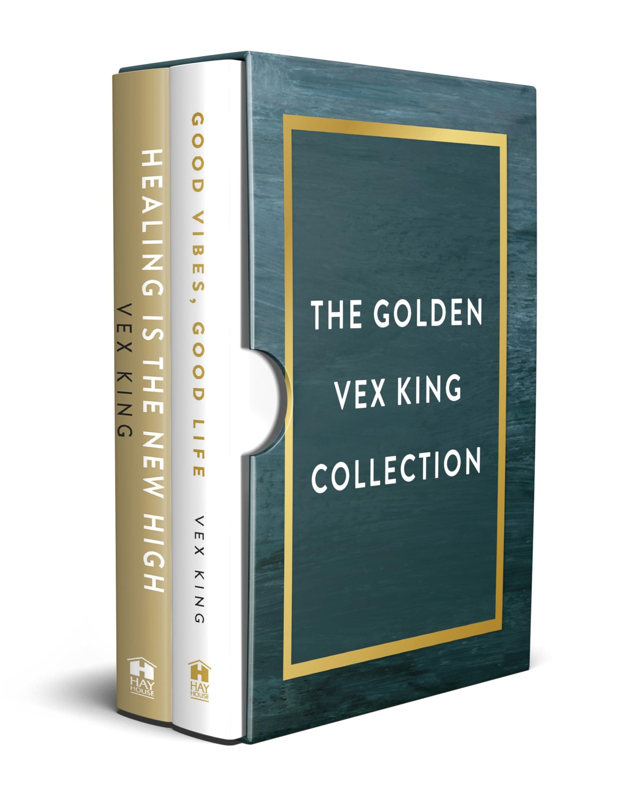 The Golden Vex King Collection: Good Vibes, Good Life and Healing is the New High for Healing and Manifestation | Ideal for Gifting