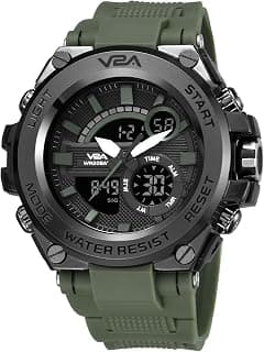 V2A Chronograph Analogue and Digital Sports Watch for Men, Watch for Men, Wrist Watch for Men, Mens Watch, Watch | Gift for Men