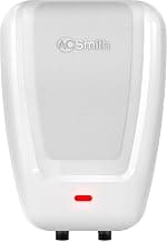 AO Smith EWS Plus Instant Water Heater 3 Litre with 3kW Incoloy Heating Element | 2X Corrosion Resistant Blue Diamond Glass Tank | Instant Geyser for Kitchen & Bathroom | 5-Year Tank Warranty