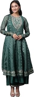 W for Woman Women Polyester Straight Kurta With Pant