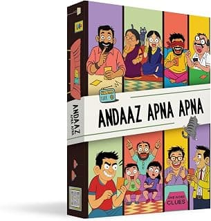 Andaaz Apna Apna | Word Guessing Game with Secret Roles for Adults & Family | Like Charades or Taboo, But Smarter | 4–12 Players | Game Nights, Parties & Holidays