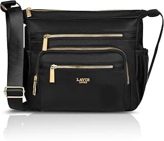 Lavie Luxe Women's Solid Zylo 7-Compartment Sling Bag | Ladies Purse Handbag | Gift for Women
