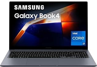 Samsung Galaxy Book4 (Gray, 16GB RAM, 512GB SSD) | 15.6" Full HD Screen | Intel Core i7 1355U Processor | Windows 11 Home | MS Office 2021 | Fingerprint Reader | Intel Iris XE Graphics | RJ45 LAN Port