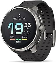 Suunto Race Sports Watch, GPS Tracker w/Clearer AMOLED Touchscreen, Dual-Band GNSS & Global Offline Map, 26-Day Standby, Supports 95+ Sports for Traning Insights & Recovery Metrics, Sapphire Lens,Ti