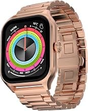 Fire-Boltt Solaris 1.78” AMOLED Always-on Display with 368 * 448 px Resolution, 123 Sports Mode, IP68 Water-Resistant, Long-Lasting Battery Life and Comprehensive Health Tracking (Pink)