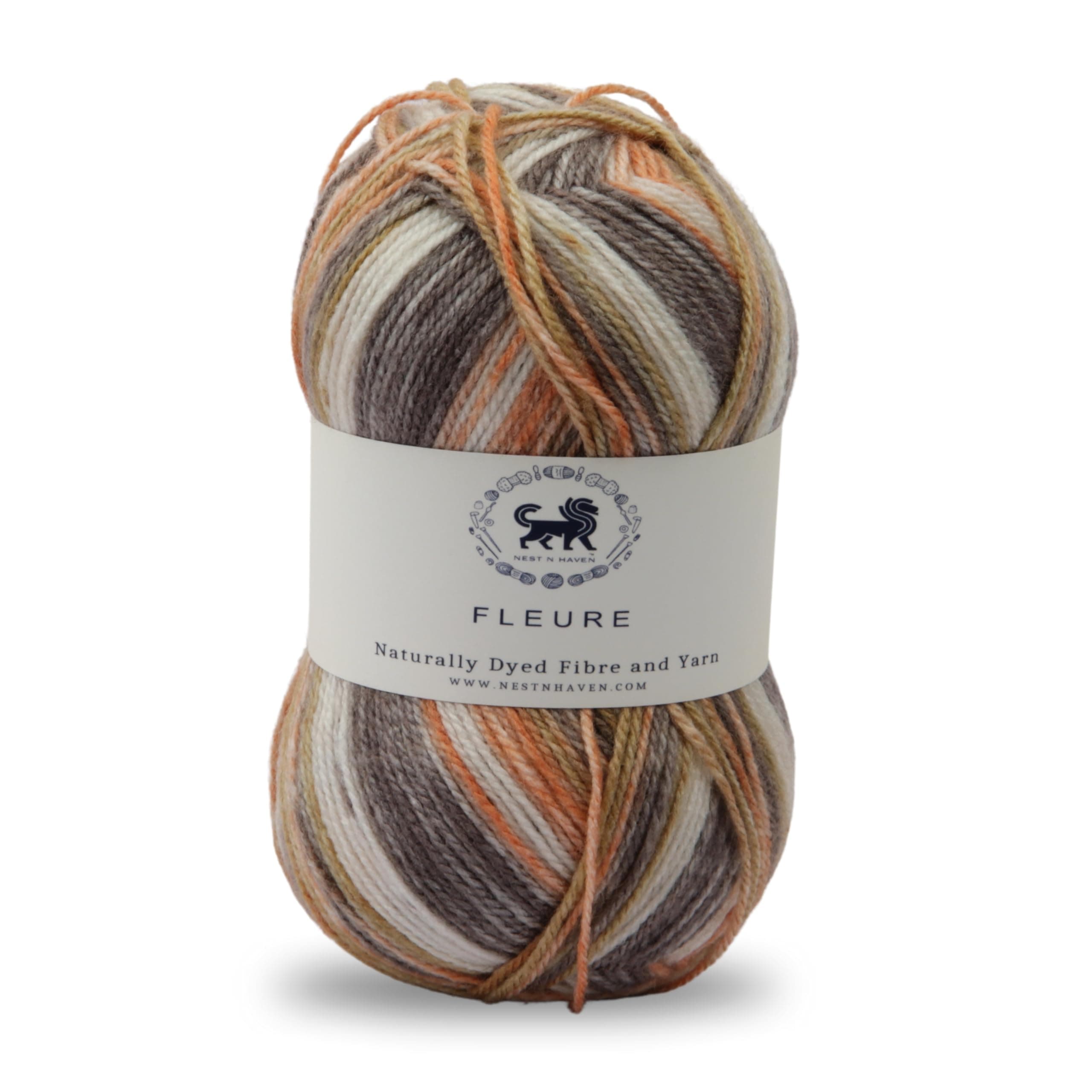 Nestnhaven Acrowools Fleure Hand Knitting and Crochet Yarn. Pack of 1 Ball - 100gms. Shade no - NNHF002
