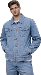 FUNDAY FASHION Regular Wear Full Sleeves Men's Denim Jacket
