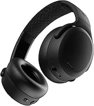 Skullcandy Crusher ANC 2 Wireless Bluetooth Over-Ear Headphones with Active Noise Cancellation, Adjustable Sensory Bass, 50Hr Battery, 40 mm Drivers, Multipoint Pairing, Built-in Mic – Black