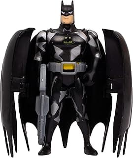 Funskool Lightning Strike Batman Action Figure Toy for Kid, 6 Inch, Classic DC Superhero with Articulation, Movie Inspired Collectible, Ideal Gift for Children, Toys for Kids, Ages 4+ Years