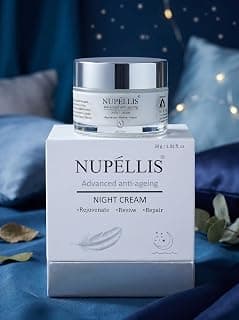 Advance anti-ageing Skin Brightening Night cream 30 gm, with Vitamin C and hyaluronic acid for even skin tone, dark spots and wrinkles recommended by Dermatologists All Skin