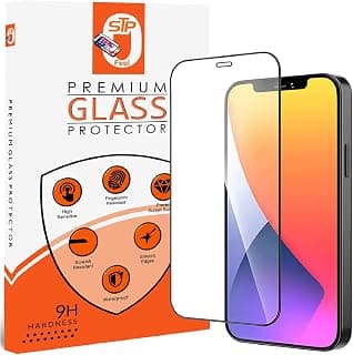 STP FEEL® (Pack of 1 Tempered Glass For iPhone 12 Mini | Edge to Edge Coverage Screen Protector Guard with Easy Installation Kit