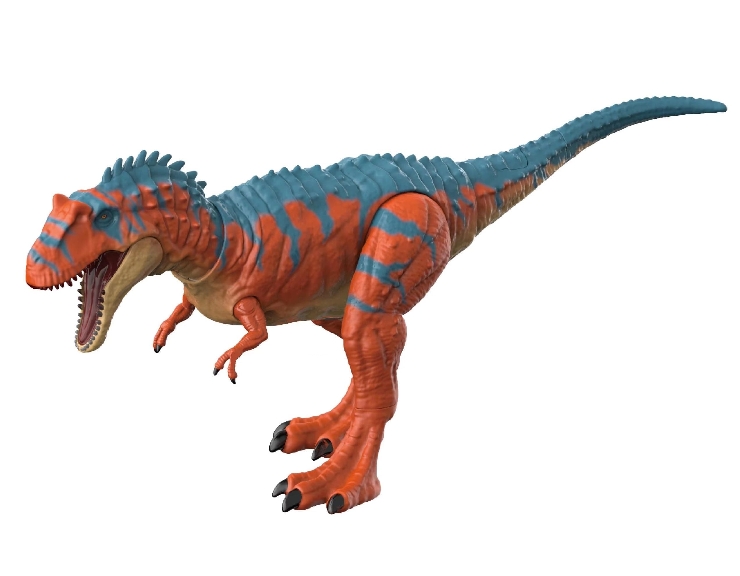 De-Lite 2025 Action Figures Soft Touch Vinyl Plastic Collectible Model Toys… (Carnotaurus Dinosaur World Rebirth Collection Figure with Super Deluxe Articulation, 30 cm Long)