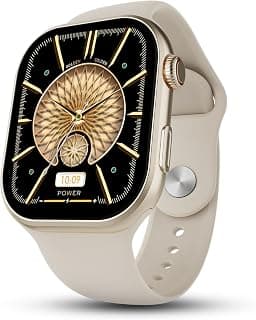 Fire-Boltt Brillia Smart Watch 2.02” Super AMOLED Display, Bluetooth Calling, SpO2, Heart Rate Monitor, 120+ Sports Modes, Fitness Tracker, Voice Assistant, Smart Watch for Man & Women