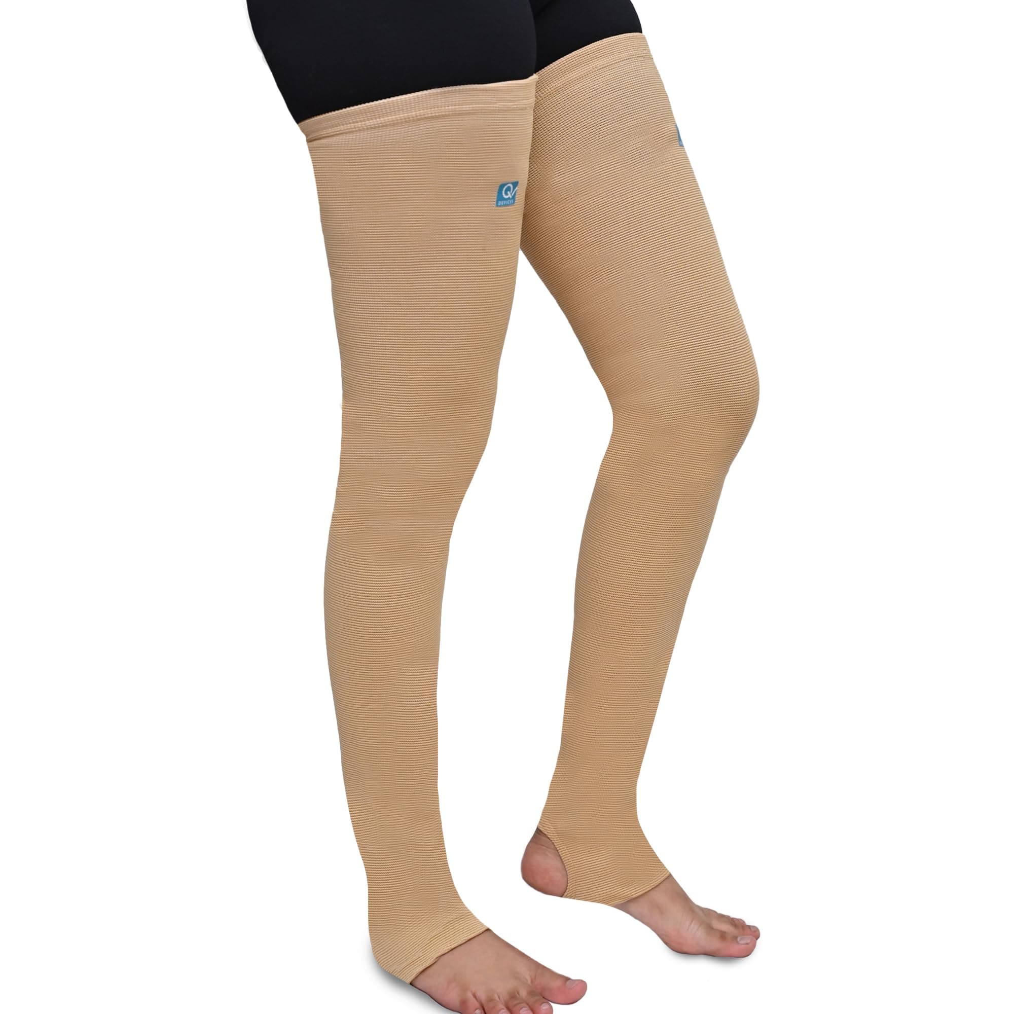 Q DEVICES Varicose Vein Stockings Above Knee