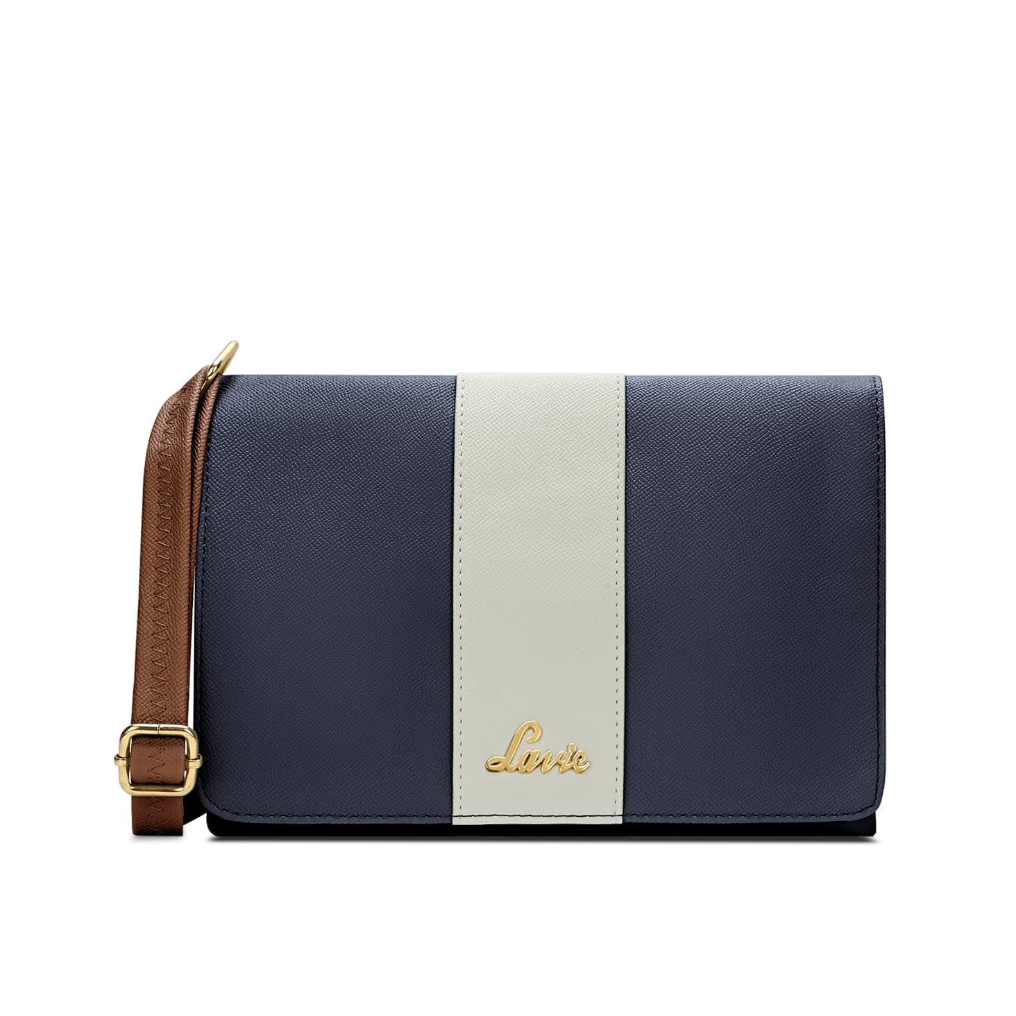 Lavie Women's Reese 2C Colorblock Crossbody Sling Bag | Flap Sling Bag | Ladies Purse Handbag | Gift for Women