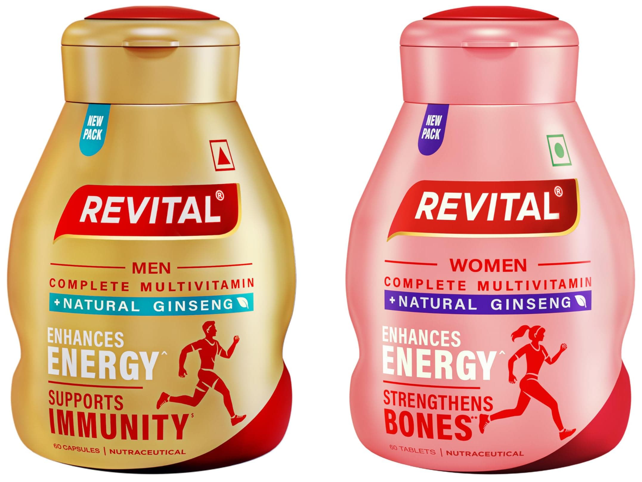 Revital Women's 60 capsules + Men's 60 capsules