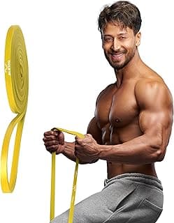 Slovic Latex Resistance Band for Workout [3-7 KG] | Resistance Band Set | Exercise Band & Stretching Bands for Exercise for Home Workouts | Gym Equipment for Home Workout | Ideal for Men & Women