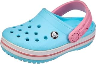 Crocs Crocband Ice Blue/White Clog-(207005-4S3)-6 Kids UK (C6)