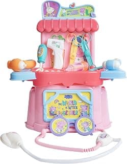 Peppa Pig Doctor Play Toyset| Official Licensed Medical Kit with Stethoscope, Thermometer & Accessories | Pretend Play Toy for Girls & Boys | Ages (3+)