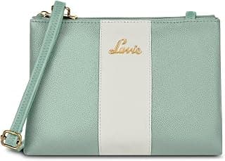 Lavie Women's Lynn 2C Colorblock Crossbody Sling Bag | Top Zip Sling Bag | Ladies Purse Handbag | Gift for Women