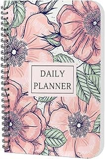 AccuPrints Daily Planner Undated, Schedule Your Day, Manage to-do List, Goals Tracker, Wellness Tracker - 3 Month Planner(Yellow/Prod. Planner)