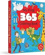 My First 365 Coloring Book: Jumbo Coloring Book For Kids (With Tear Out Sheets)