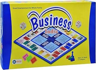 EKTA Business India 2-6 Players Game for Kids 8 Years