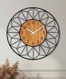Auromin Designer Wall Clock for Living Room Stylish Latest | Unique Analog Wall Clock for Drawing Room, Bedroom, Hall, Kitchen | Luxury Wall Clock for Hall Stylish Latest