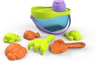 Giggles Funskool Junior Sand Playset, Educational & Creative Construction Toy for Kids, Encourages Learning & Development, Fun Activity for Preschoolers, Gift Set for Kid, Age 18+ Months