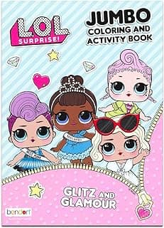 L.O.L Surprise! LOL! 80PG Coloring Book-1 Pc, Multicolor