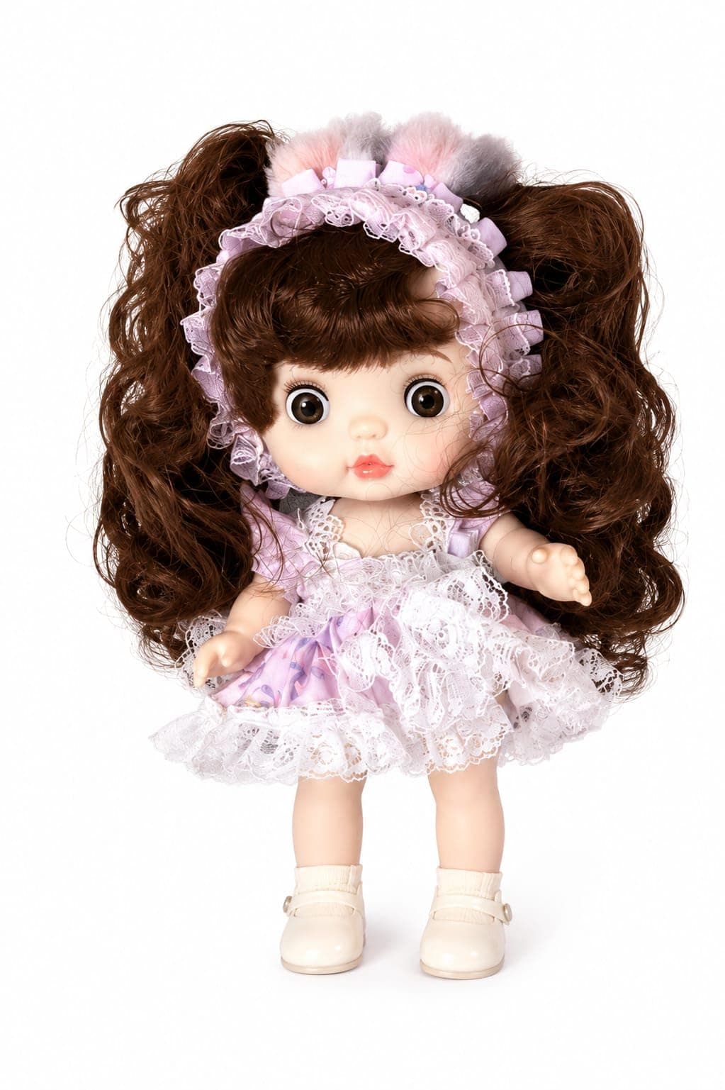 Zhirk Dolls for Kids | Soft Hair Doll with Stylish Dress | Kids Toy for Pretend Play & Birthday Gift |