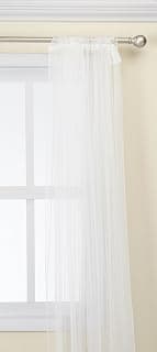 Ikea Polyester Solid Curtains, 98 X 110 Inch, White, Light-filtering, Rod pocket curtains