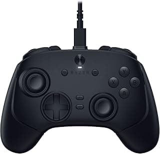 Razer Wolverine V3 Tournament Edition 8K PC Wired Gaming Controller: 8000 Hz Polling Rate - TMR Thumbsticks with Swappable Caps - Ergonomic Design - 6 Remappable Buttons - Fast Triggers - Black