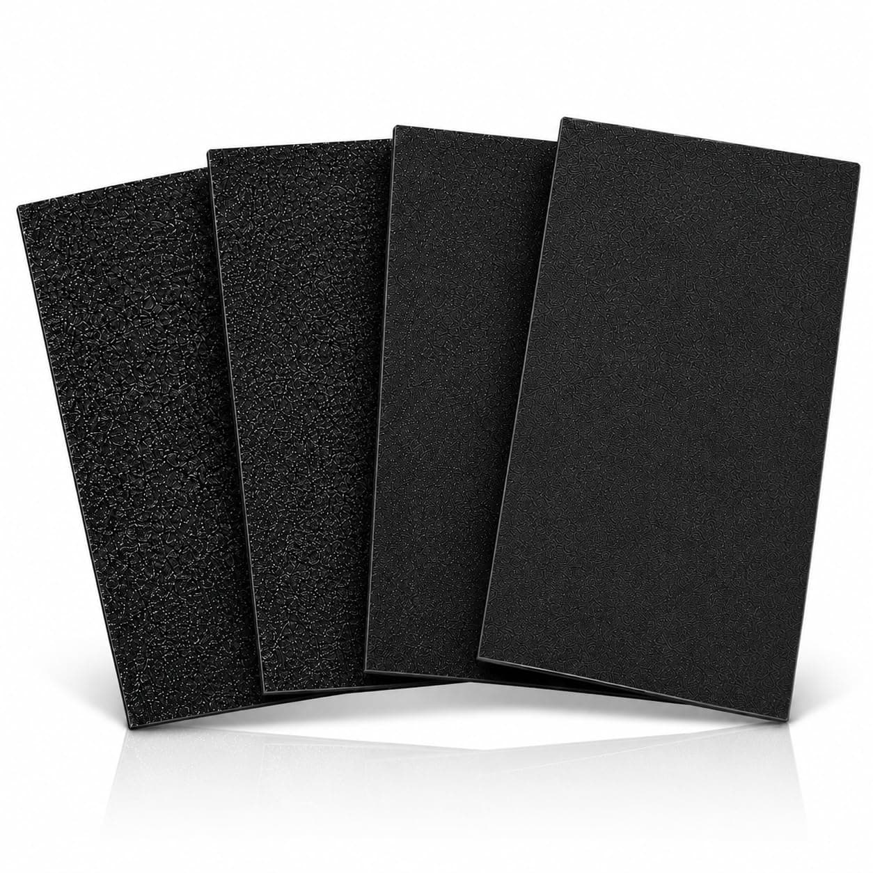APPLES (150,180,220,320) Grit Silicon Carbide Sandpaper, Electro Coated Latex Waterproof Abrasive Paper for Wet & Dry Sanding, Auto, Wood & Metal Polishing (Pack Of 4)