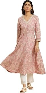 W for Woman Women's Viscose Relaxed Fit Casual Kurta