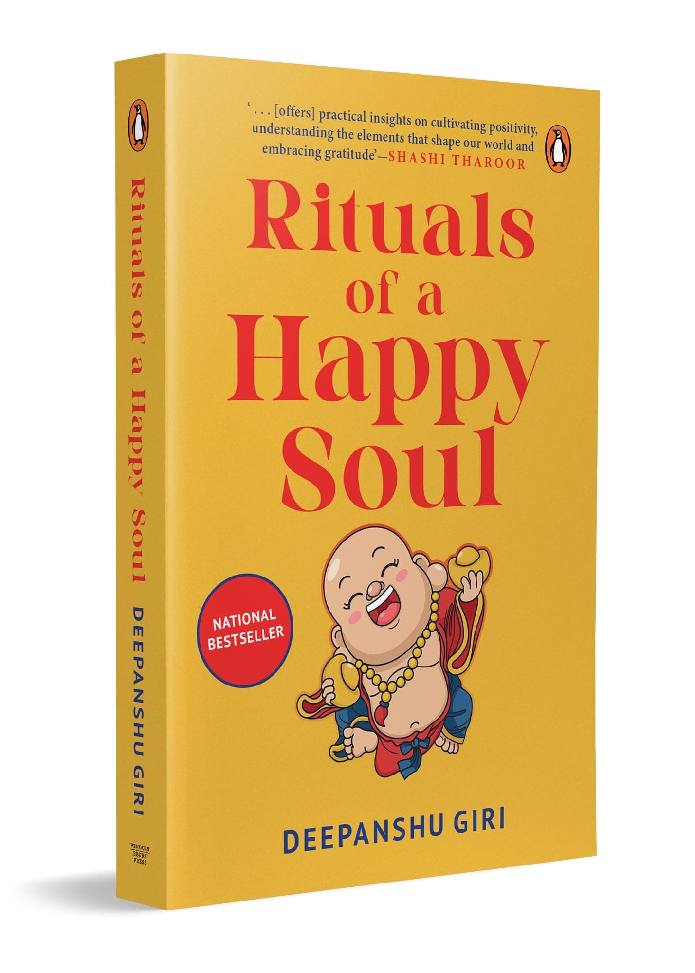 Rituals of a Happy Soul: A Transformative Guide to Manifestation, Daily Rituals, and Personal Growth by Renowned Astrology Expert Deepanshu Giri.