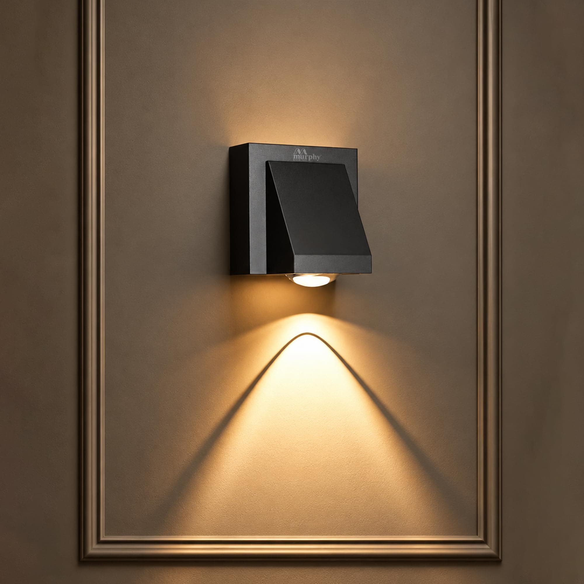 Murphy K-LITE Single Ray Wall Light Pack of 1 | IP66 Waterproof | 300 Lumens | 2 Years Warranty | BIS Approved | 2.5kV Surge Protection | Up Down Light for Gate, Balcony & Garden