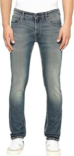 Pepe Jeans Men's Slim Fit Mid Rise Vapour Mid Waist Lightly Fade Jeans