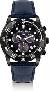 Mathey-Tissot Mathy-Tissot Siwss Made Bolton II Quartz Blue Dial Watch for Men - H121CHLNB