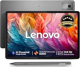 Lenovo {Smartchoice} Idea Tab Pro with Pen Plus|12.7" 3K Display|144 Hz Refresh|8 GB RAM, 128 GB ROM|AI-Enabled| MediaTek Dimensity 8300| Quad JBL Speakers| 10200 mAh Battery with 45 W Charger|WiFi 6e