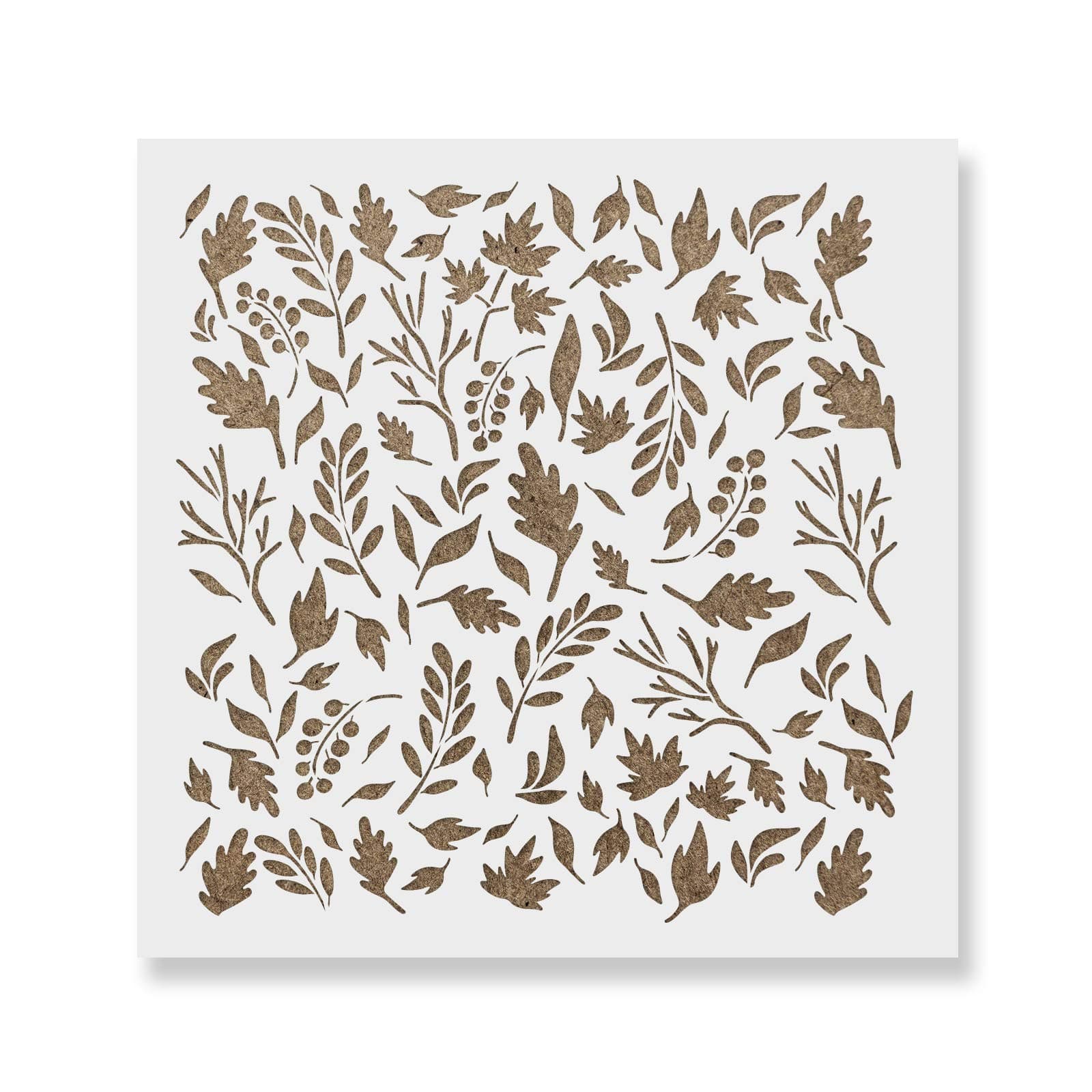 Stencil Revolution Fall Leaves Craft Stencil - Reusable Stencils for Painting - Create DIY Fall Leaves Craft Home Decor