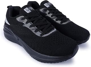 LANCER Mens FLASH-17-FBLK Black Running Shoe, 10