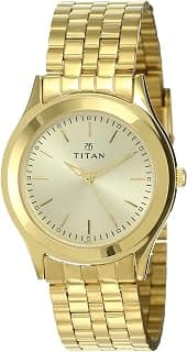 Titan Analog Gold Dial Men's Watch -NM1648YM02 / NL1648YM02/NP1648YM02