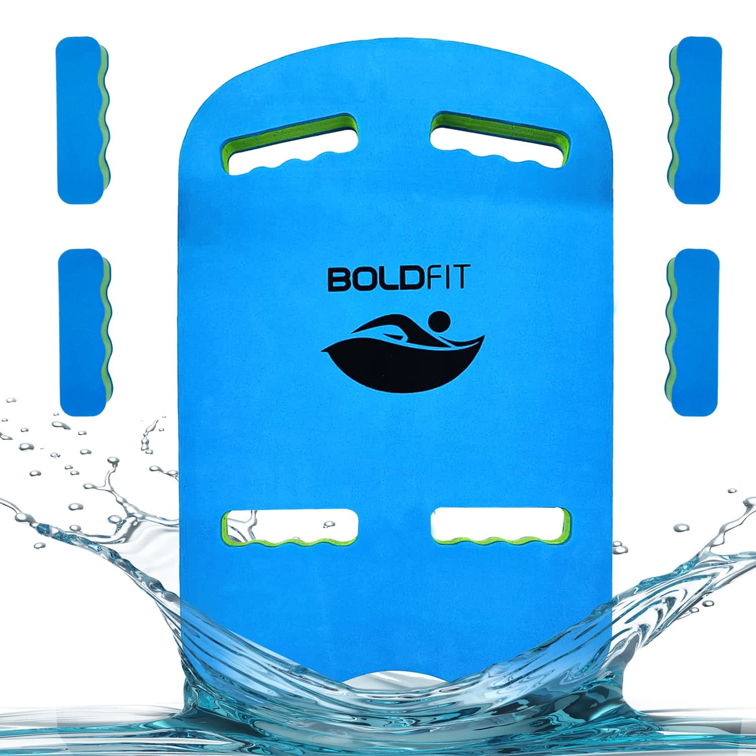 Boldfit Kick Board for Swimming Sports, Floats for Adults-Kids Kickboard for Beginners Training Floaters for Adults, Float Pad with All Holding Angles Kickboard