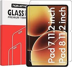 Robustrion Tempered Glass for Xiaomi Pad 8/8 Pro / 7/7 Pro 11.2 inch Screen Protector Guard for Xiaomi Mi Pad 7/8 / 7 Pro / 8 Pro 11.2 inch - 1 Pack | 11.2 inch