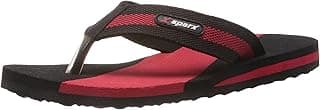 SPARX mens SF0014G Blackred Flip-flop - 10 UK (SF0014GBKRD0010)