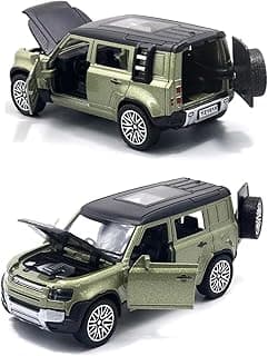 PRIME DEALS Diecast 1:36 Defender Toy Car Metal Body Openable Doors, Bonnet & Boot Pull-Back Action for Kids Diecast Model (Multi Color)