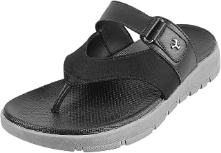 Mochi Men's Strappy Faux Leather Comfort Stylish Sandals