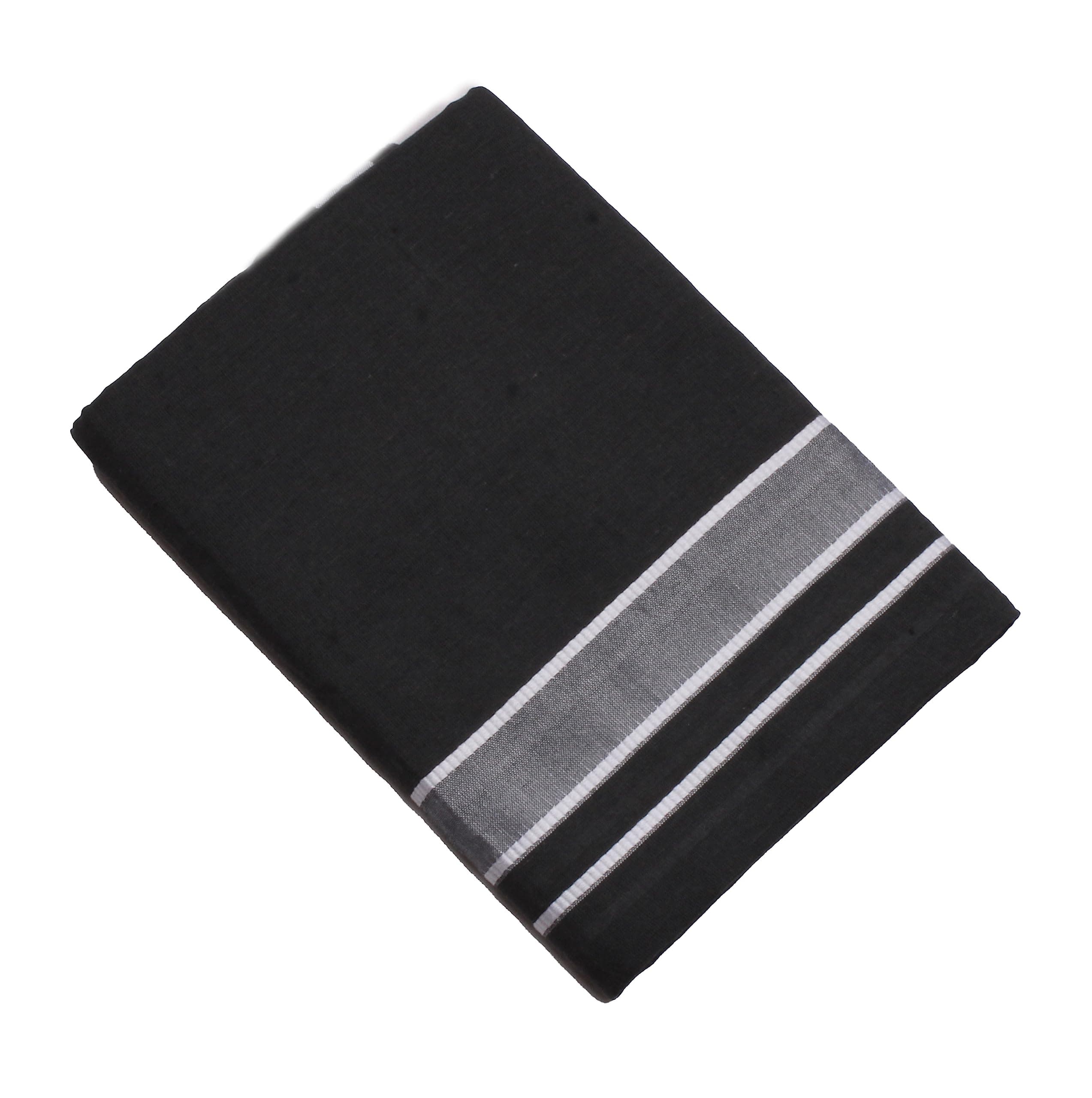 THARUNSHA ELITE Cotton Men's Single Dhoti -1.9 Mtrs Color Cotton Dhoti Set of 1