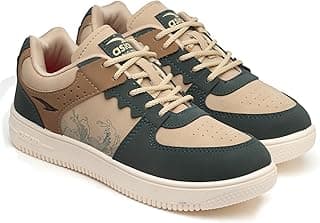 ASIAN Men THUNDER-07 Stylish Casual Mid Top Sneaker and Trendy Shoes with Laces for Men & Boys, Perfect, College, Parties and Outings, Lightweight, Comfortable, and Durable for All-Day Use
